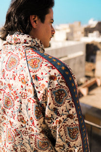 Bagru Jaal Handcrafted Track Jacket