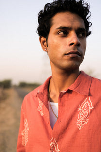 Rust Pink Jaipur Shirt