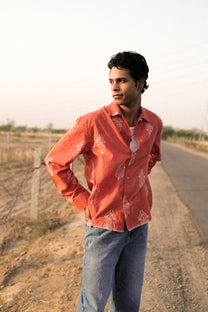 Rust Pink Jaipur Shirt