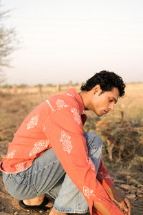 Rust Pink Jaipur Shirt