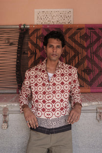 Begar Hand-Blocked Summer Shirt