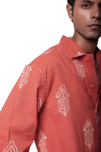 Rust Pink Jaipur Shirt
